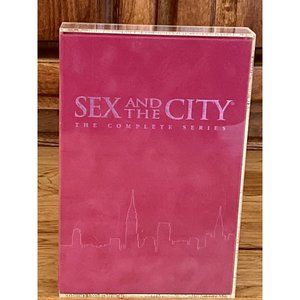 SEX AND THE CITY Complete Series DVD Box Set in Pink Velvet Book w/ Protector